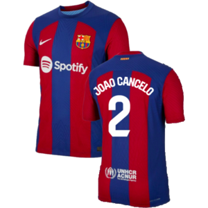 Nike (XXL) 2023-2024 Barcelona Authentic Home Shirt (Joao Cancelo 2) Nike (XXL) 2023-2024 Barcelona Authentic Home Shirt (Joao Cancelo 2)