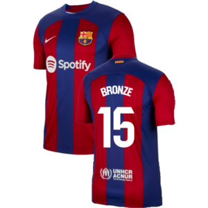 Nike (XXL) 2023-2024 Barcelona Home Shirt (Bronze 15) Nike (XXL) 2023-2024 Barcelona Home Shirt (Bronze 15)