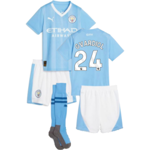 Puma (4-5 Years) 2023-2024 Man City Home Mini Kit (Gvardiol 24) Puma (4-5 Years) 2023-2024 Man City Home Mini Kit (Gvardiol 24)