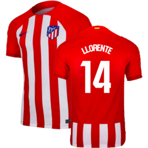 Nike (M) 2023-2024 Atletico Madrid Home Shirt (Llorente 14) Nike (M) 2023-2024 Atletico Madrid Home Shirt (Llorente 14)
