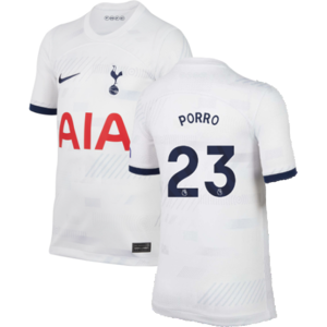 Nike (MB) 2023-2024 Tottenham Home Shirt (Kids) (Porro 23) Nike (MB) 2023-2024 Tottenham Home Shirt (Kids) (Porro 23)