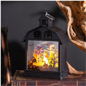 Gaatpot (witch) Halloween decorations retro haunted house night light pumpkin lantern sk Gaatpot (witch) Halloween decorations retro haunted house night light pumpkin lantern sk