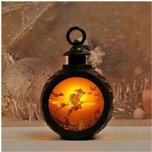 Gaatpot (witch) Halloween pumpkin lantern round lantern portable night light horror atmo Gaatpot (witch) Halloween pumpkin lantern round lantern portable night light horror atmo