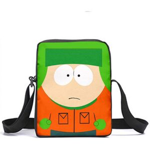 Unbranded (GreenOrangeSatchel) Catoon Park South Backpack Satchel Pencase Large Capacity B Unbranded (GreenOrangeSatchel) Catoon Park South Backpack Satchel Pencase Large Capacity B