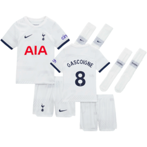 Nike (LB) 2023-2024 Tottenham Home Mini Kit (Gascoigne 8) Nike (LB) 2023-2024 Tottenham Home Mini Kit (Gascoigne 8)