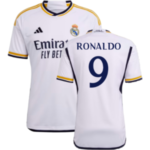 adidas (3XL) 2023-2024 Real Madrid Home Shirt (Ronaldo 9) adidas (3XL) 2023-2024 Real Madrid Home Shirt (Ronaldo 9)