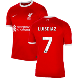 Nike (3XL) 2023-2024 Liverpool Home Shirt (Luis Diaz 7) Nike (3XL) 2023-2024 Liverpool Home Shirt (Luis Diaz 7)