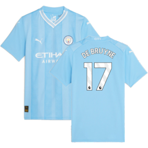 Puma (M) 2023-2024 Man City Home Shirt (Ladies) (DE BRUYNE 17) Puma (M) 2023-2024 Man City Home Shirt (Ladies) (DE BRUYNE 17)