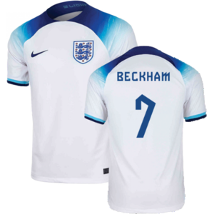 Nike (XXL) 2022-2023 England Home Shirt (Beckham 7) Nike (XXL) 2022-2023 England Home Shirt (Beckham 7)