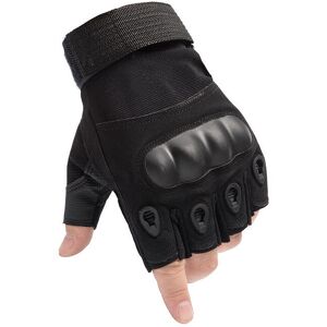 Gaatpot (Half finger black, L) Special Forces Tactical Half Finger Gloves Men's Anti-cut Gaatpot (Half finger black, L) Special Forces Tactical Half Finger Gloves Men's Anti-cut
