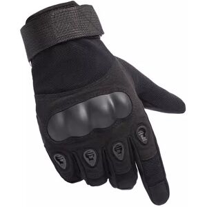 Gaatpot (Full finger black, M) Special Forces Tactical Half Finger Gloves Men's Anti-cut Gaatpot (Full finger black, M) Special Forces Tactical Half Finger Gloves Men's Anti-cut