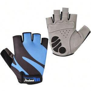Gaatpot (Mountain bike blue, One size) Mountain bike cycling gloves summer half finger n Gaatpot (Mountain bike blue, One size) Mountain bike cycling gloves summer half finger n