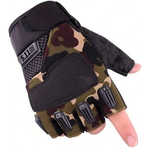 Gaatpot (Small 511 green camouflage, One size) 511 half-finger tactical gloves outdoor f Gaatpot (Small 511 green camouflage, One size) 511 half-finger tactical gloves outdoor f