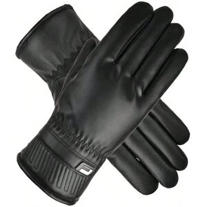 Gaatpot (black, One size) 2020 New Down Cotton Leather Gloves Men Touch Screen Windproof Gaatpot (black, One size) 2020 New Down Cotton Leather Gloves Men Touch Screen Windproof