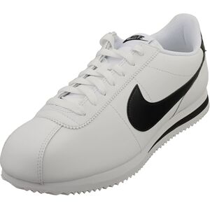 (9) Nike Cortez Mens Casual Trainers in White Black (9) Nike Cortez Mens Casual Trainers in White Black
