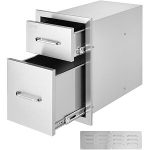 VEVOR Outdoor Kitchen Drawers 13 W x 205 H x 21 D Flush Mount Double BBQ Access VEVOR Outdoor Kitchen Drawers 13 W x 205 H x 21 D Flush Mount Double BBQ Access