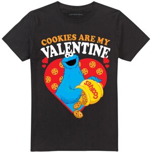 Sesame Street Unisex Adult Cookies Are My Valentine T-Shirt Sesame Street Unisex Adult Cookies Are My Valentine T-Shirt