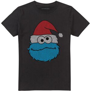 Sesame Street Unisex Adult Cookie Monster Christmas T-Shirt Sesame Street Unisex Adult Cookie Monster Christmas T-Shirt