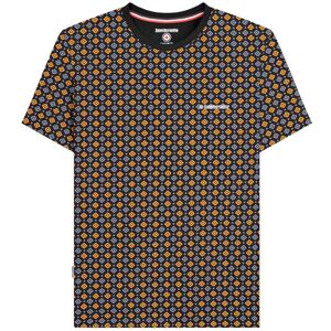 (L, Navy/Basil) Lambretta Mens SS25 Geometric T-Shirt (L, Navy/Basil) Lambretta Mens SS25 Geometric T-Shirt