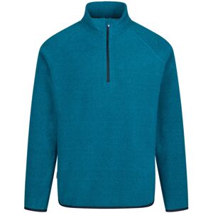 (L, Bondi Blue) Trespass Mens Wetherill Fleece Top (L, Bondi Blue) Trespass Mens Wetherill Fleece Top