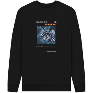 (L, Black) Yu-Gi-Oh! Unisex Adult Red-Eyes Black Dragon Sweatshirt (L, Black) Yu-Gi-Oh! Unisex Adult Red-Eyes Black Dragon Sweatshirt
