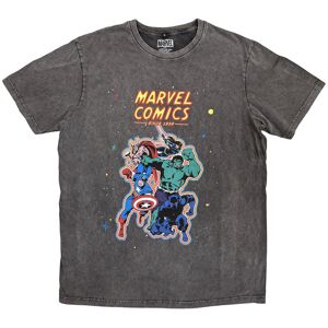 (XL, Charcoal Grey) Marvel Comics Unisex Adult Avengers Stone Wash T-Shirt (XL, Charcoal Grey) Marvel Comics Unisex Adult Avengers Stone Wash T-Shirt