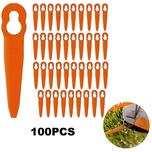 Unbranded 100Pcs Compatible with STIHL Polycut 2-2 ABS Cutting Blades Lawn Mower Replaceme Unbranded 100Pcs Compatible with STIHL Polycut 2-2 ABS Cutting Blades Lawn Mower Replaceme