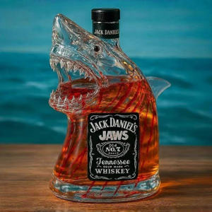Unbranded (A)Sherum Bruce The Shark, Jaws 50th Anniversary Limited Edition Whiskey Bottle, Unbranded (A)Sherum Bruce The Shark, Jaws 50th Anniversary Limited Edition Whiskey Bottle,