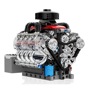 Saudism Mini V8 Engine Kit Running,Teenagers Physics Science Experiment Model, Great Gif Saudism Mini V8 Engine Kit Running,Teenagers Physics Science Experiment Model, Great Gif