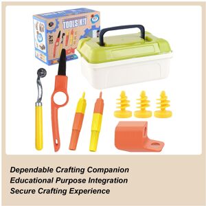 Unbranded Cardboard Building Tool Set Educational Learning Construction Toys for Son Boys Unbranded Cardboard Building Tool Set Educational Learning Construction Toys for Son Boys