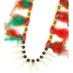 Rubies Indian feather necklace Rubies Indian feather necklace