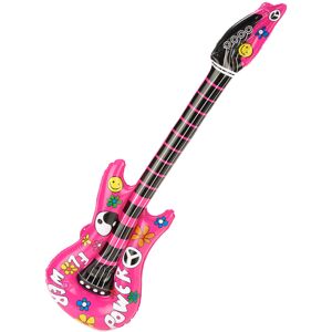 Rubies Adult pink inflatable guitar Rubies Adult pink inflatable guitar