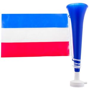 Rubies Football trumpet with French flag Rubies Football trumpet with French flag