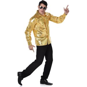 Rubies Men's gold sequin disco shirt Rubies Men's gold sequin disco shirt