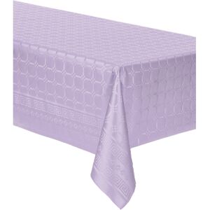 Rubies Lilac damask paper roll tablecloth 6 m Rubies Lilac damask paper roll tablecloth 6 m