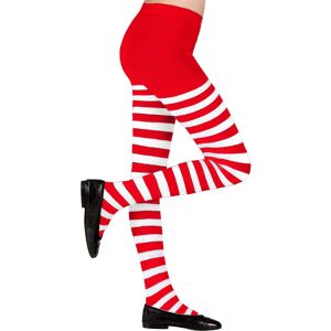 Rubies (1-3 years (90/104 cm)) Children's red and white striped tights Rubies (1-3 years (90/104 cm)) Children's red and white striped tights