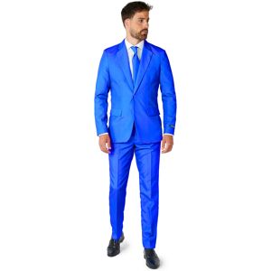 Rubies (XXL (EU 60-62)) Mr. Solid blue men's suit by Suitmeister Rubies (XXL (EU 60-62)) Mr. Solid blue men's suit by Suitmeister