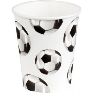 Rubies 10 Football Party 21 cl cardboard cups Rubies 10 Football Party 21 cl cardboard cups