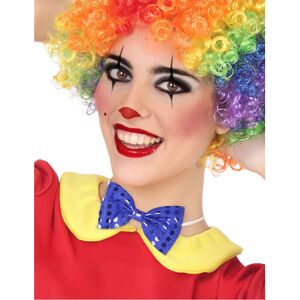 Rubies Adult blue bow tie with sequins Rubies Adult blue bow tie with sequins