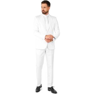 Rubies (XL (EU 56-58)) Mr. Solid white suit for men Suitmeister Rubies (XL (EU 56-58)) Mr. Solid white suit for men Suitmeister