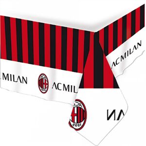Rubies AC Milan paper tablecloth 120 x 180 cm Rubies AC Milan paper tablecloth 120 x 180 cm