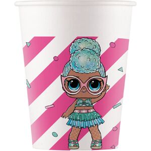 Rubies 8 LOL 200 ml cardboard cups Rubies 8 LOL 200 ml cardboard cups