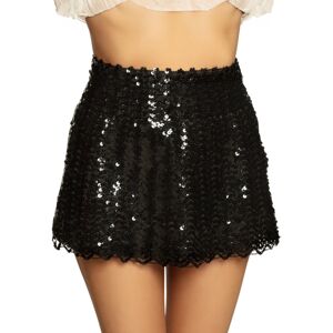 Rubies Women's black sequin skirt Rubies Women's black sequin skirt