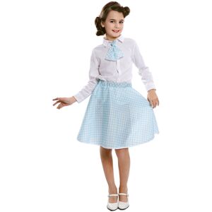 Rubies Sky blue pin-up girl skirt with tie Rubies Sky blue pin-up girl skirt with tie