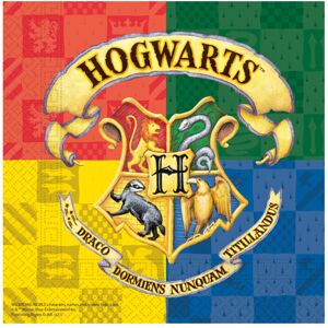 Rubies 20 Harry Potter Paper Napkins 33 x 33 cm Rubies 20 Harry Potter Paper Napkins 33 x 33 cm