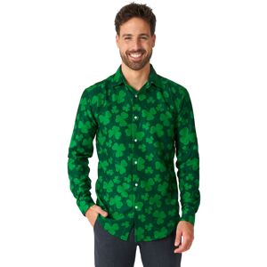 Rubies (M (EU 48-50)) Suitmeister Men's St. Patrick's Day Shamrock Shirt Rubies (M (EU 48-50)) Suitmeister Men's St. Patrick's Day Shamrock Shirt