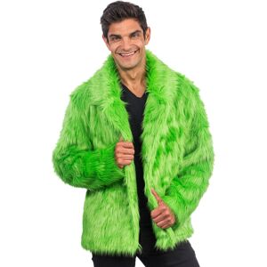 Rubies (M) Adult green faux fur coat Rubies (M) Adult green faux fur coat