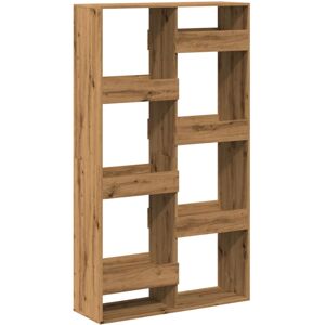 vidaXL Room Divider Privacy Screen Room Partition Artisian Oak Engineered Wood vidaXL Room Divider Privacy Screen Room Partition Artisian Oak Engineered Wood
