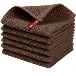 Gaatpot (Dark Brown, 34*73cm(without hook)) 100% cotton honeycomb dish towels in various Gaatpot (Dark Brown, 34*73cm(without hook)) 100% cotton honeycomb dish towels in various
