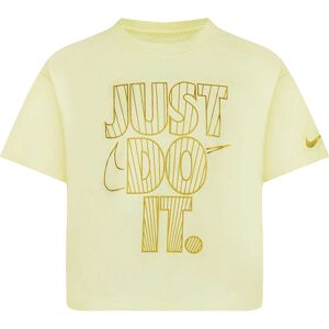 (3-4 Years, Cream) Nike Girls Shine Boxy T-Shirt (3-4 Years, Cream) Nike Girls Shine Boxy T-Shirt